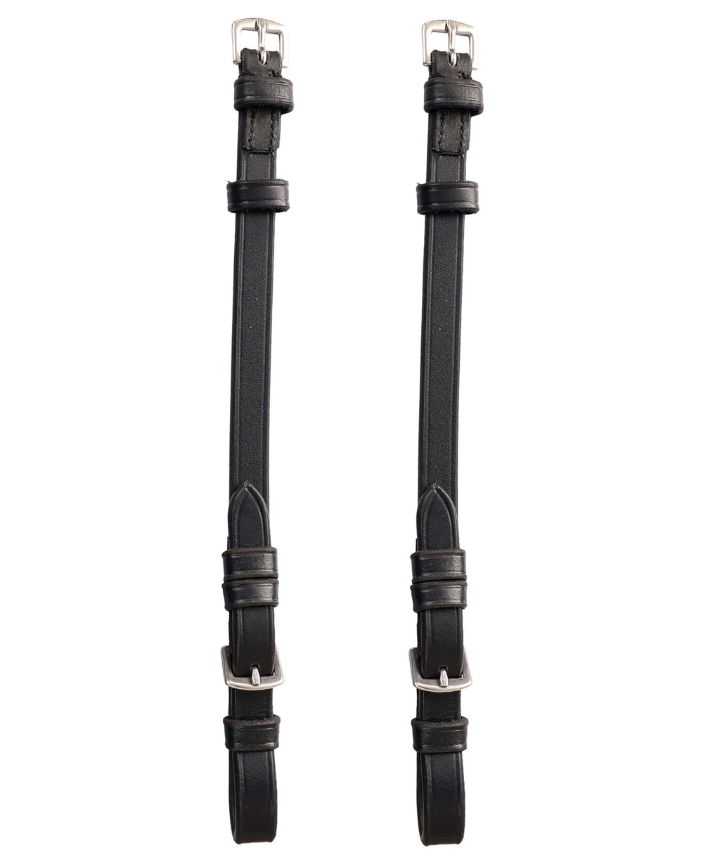 ExionPro Bridle Cheek Pieces With Buckle Fastening - Matching Stitching by Bridles & Reins