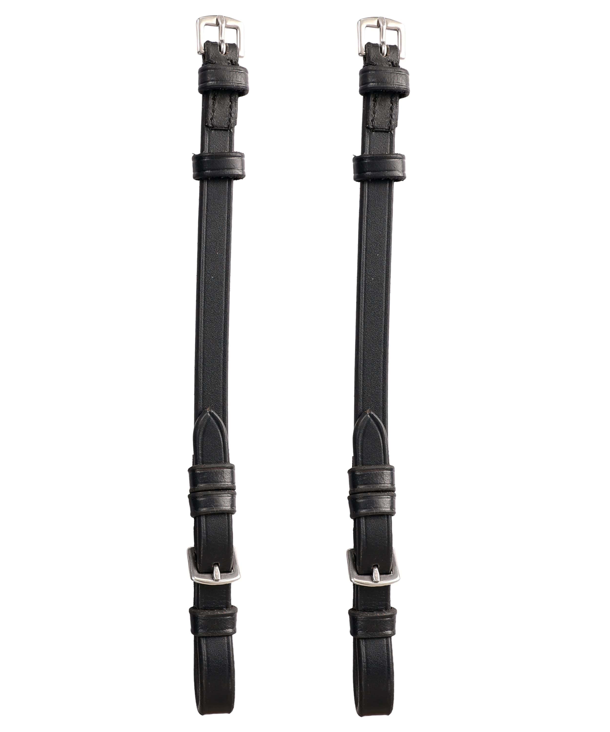 ExionPro Bridle Cheek Pieces With Buckle Fastening - Matching Stitching by Bridles & Reins