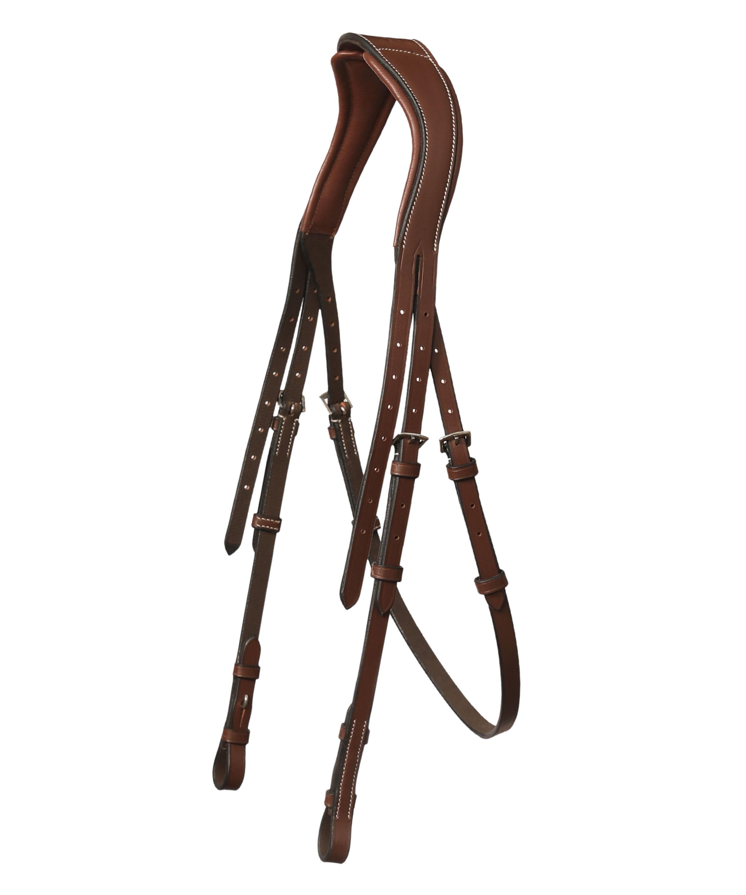 ExionPro Triple Strap 'Anti-Pressure' Crownpiece by Bridles & Reins - alternate view 3