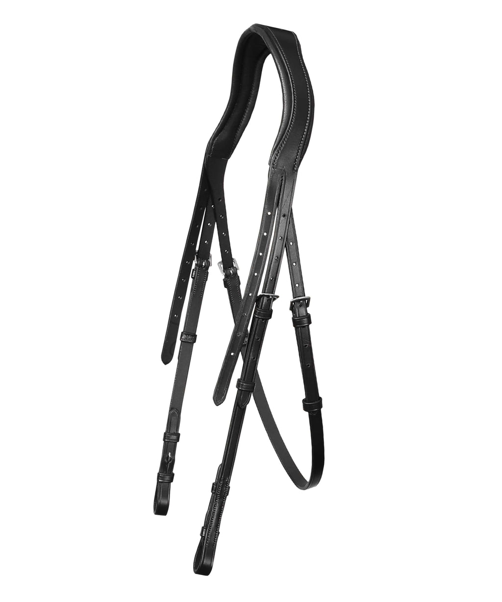 ExionPro 'Leo' Classic Dressage Bridle with Reins by Bridles & Reins - alternate view 5