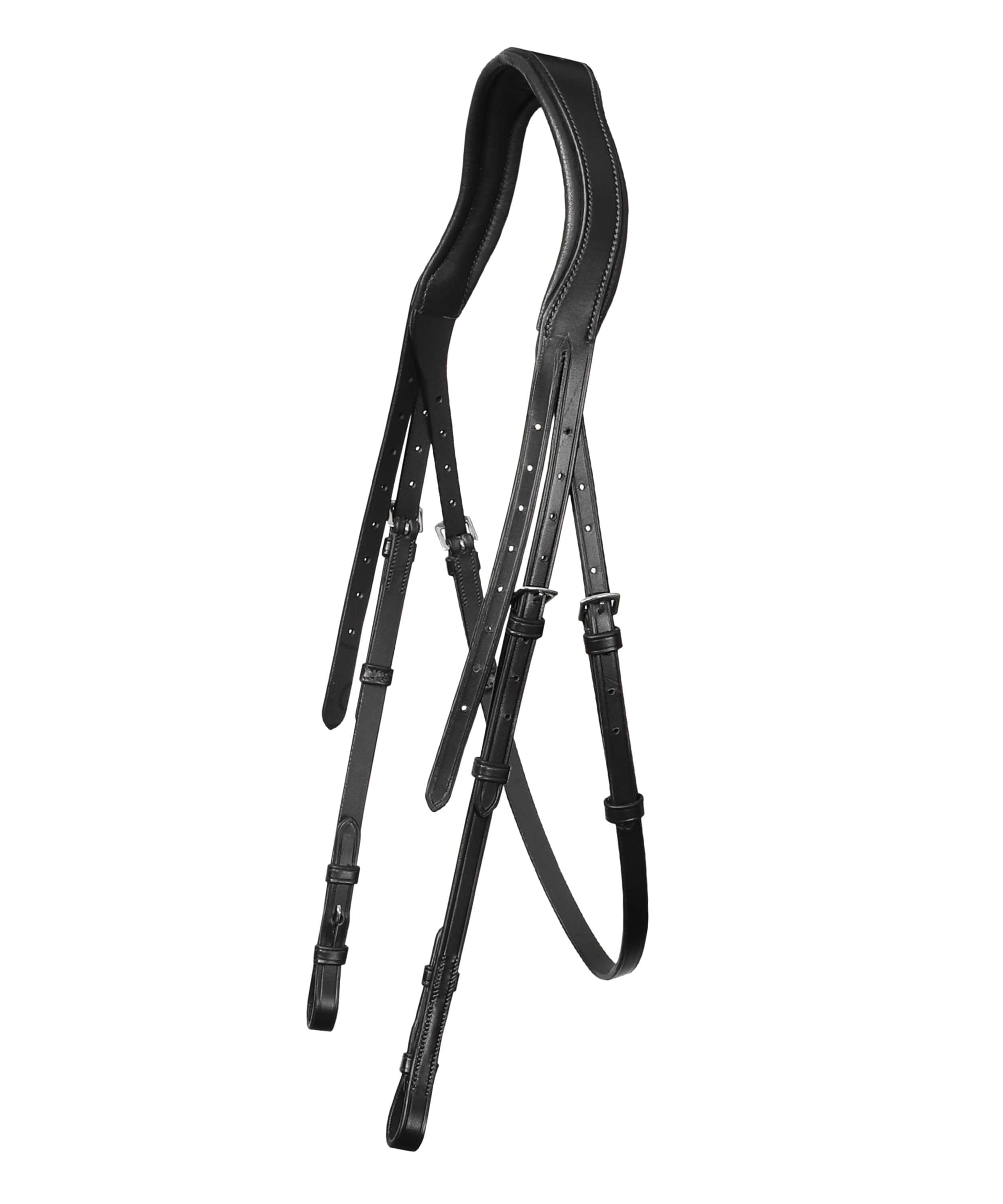 ExionPro 'Leo' Classic Dressage Bridle with Reins by Bridles & Reins - alternate view 5