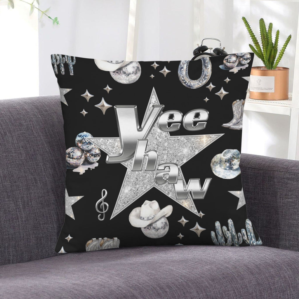 Baha Ranch YEEHAW Velvety Soft Pillow Cover Made in America by Baha Ranch Western Wear - product image 6