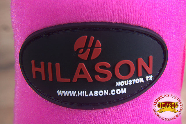 Pink Large HILASON Horse Medicine Sports Boots Rear Hind Leg