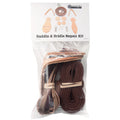 Classic Equine Saddle & Bridle Leather Repair Kit Strings Screws