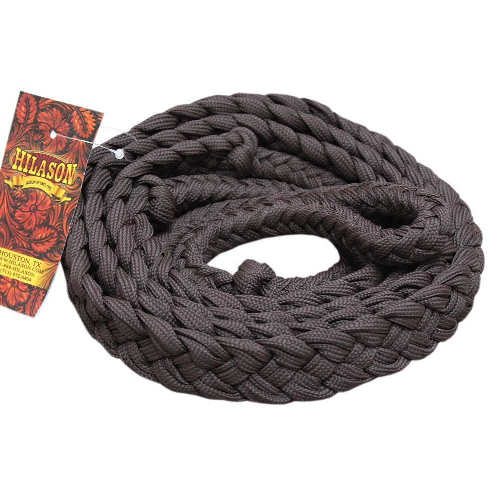 Premium Grade Braided Poly Barrel Racing Reins Horses 1 Inch 8 Feet