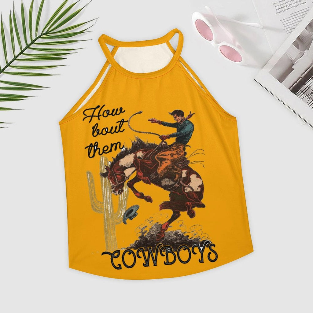 Baha Ranch How Bout Them Cowboys Vintage Western Tank Top by Baha Ranch Western Wear - product image 2