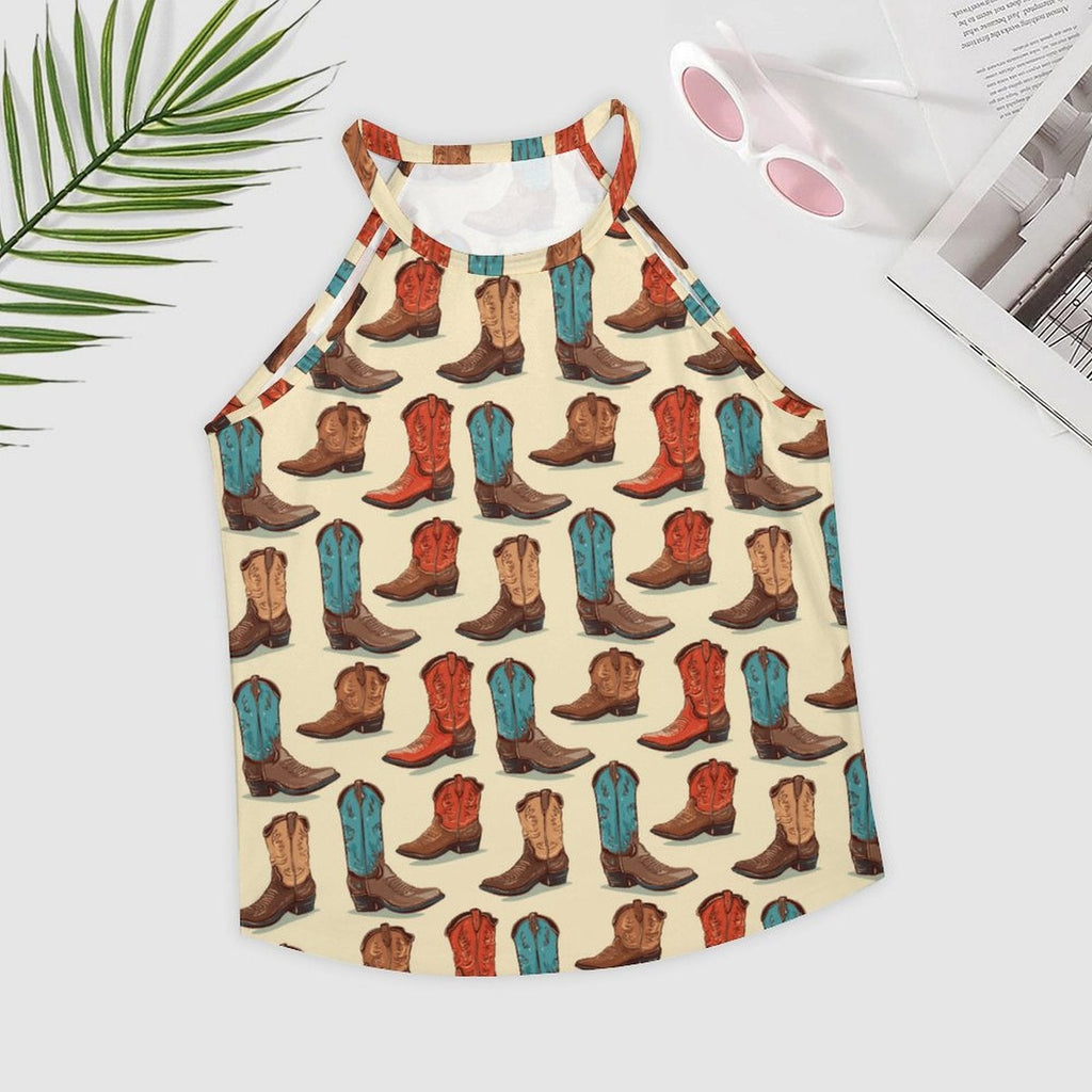 Baha Ranch Got My Boots Tank Top by Baha Ranch Western Wear - product image 2