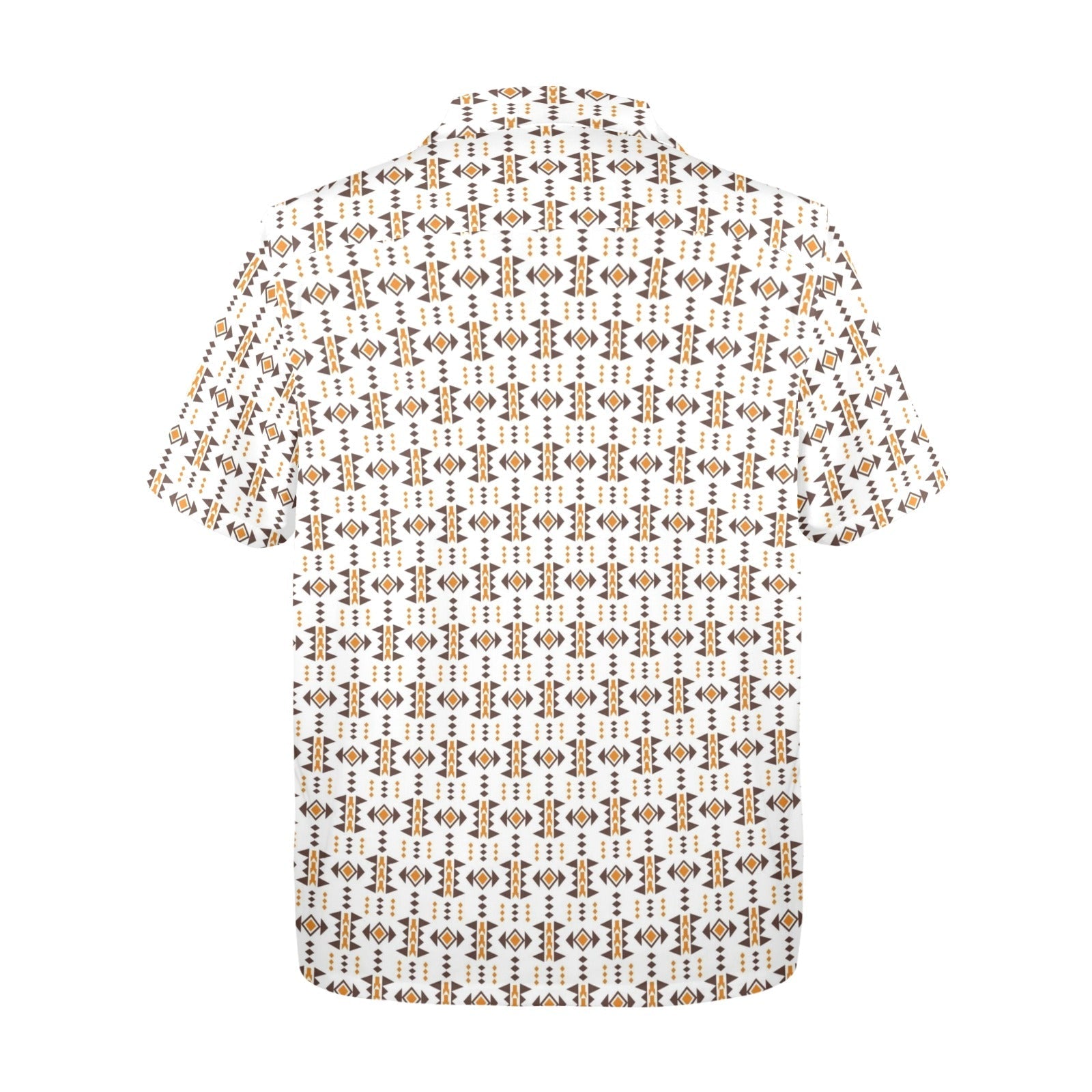 Baha Ranch White Aztec Hawaiian Shirt Made in America by Baha Ranch Western Wear - product image 4