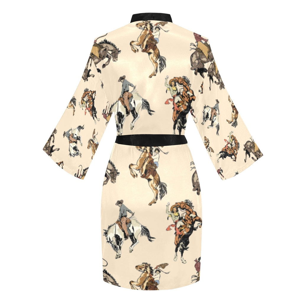 Baha Ranch Vintage Cowgirl Women's Lounge Kimono Robe by Baha Ranch Western Wear - product image 4