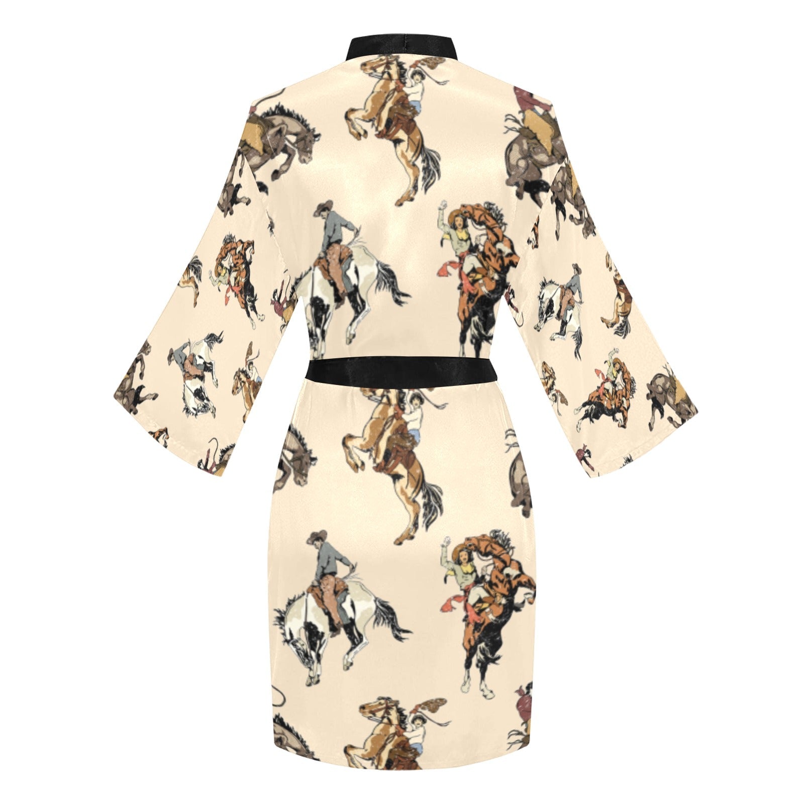 Baha Ranch Vintage Cowgirl Women's Lounge Kimono Robe by Baha Ranch Western Wear - product image 4