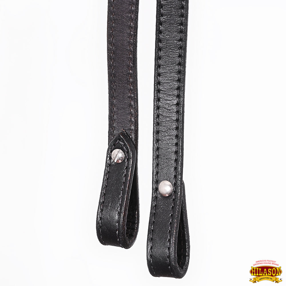 3/4 In x 8 ft Hilason Western Horse Tack Leather Split Rein