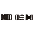 Hilason W. H. Tk. Plastic Buckle Set Black Side Squeeze – Hilason