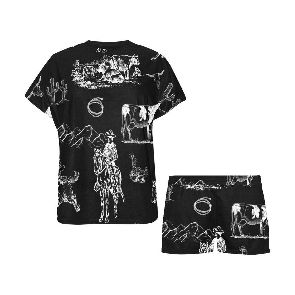 Baha Ranch Ranch Life Women's Top and Shorts Pajama Set by Baha Ranch Western Wear - product image 3