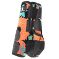 Coral Tropics Classic Equine Rear Hind Legacy System Sports Horse Leg Boots L/M/S