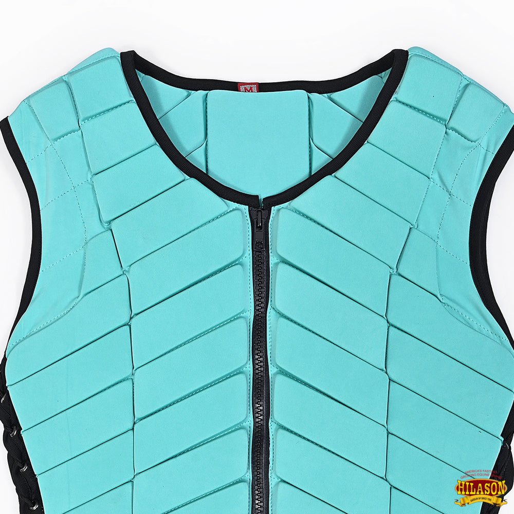 Lightweight Breathable Adult Riding Safety Vest for Eventing and Rodeo, Unisex Protection