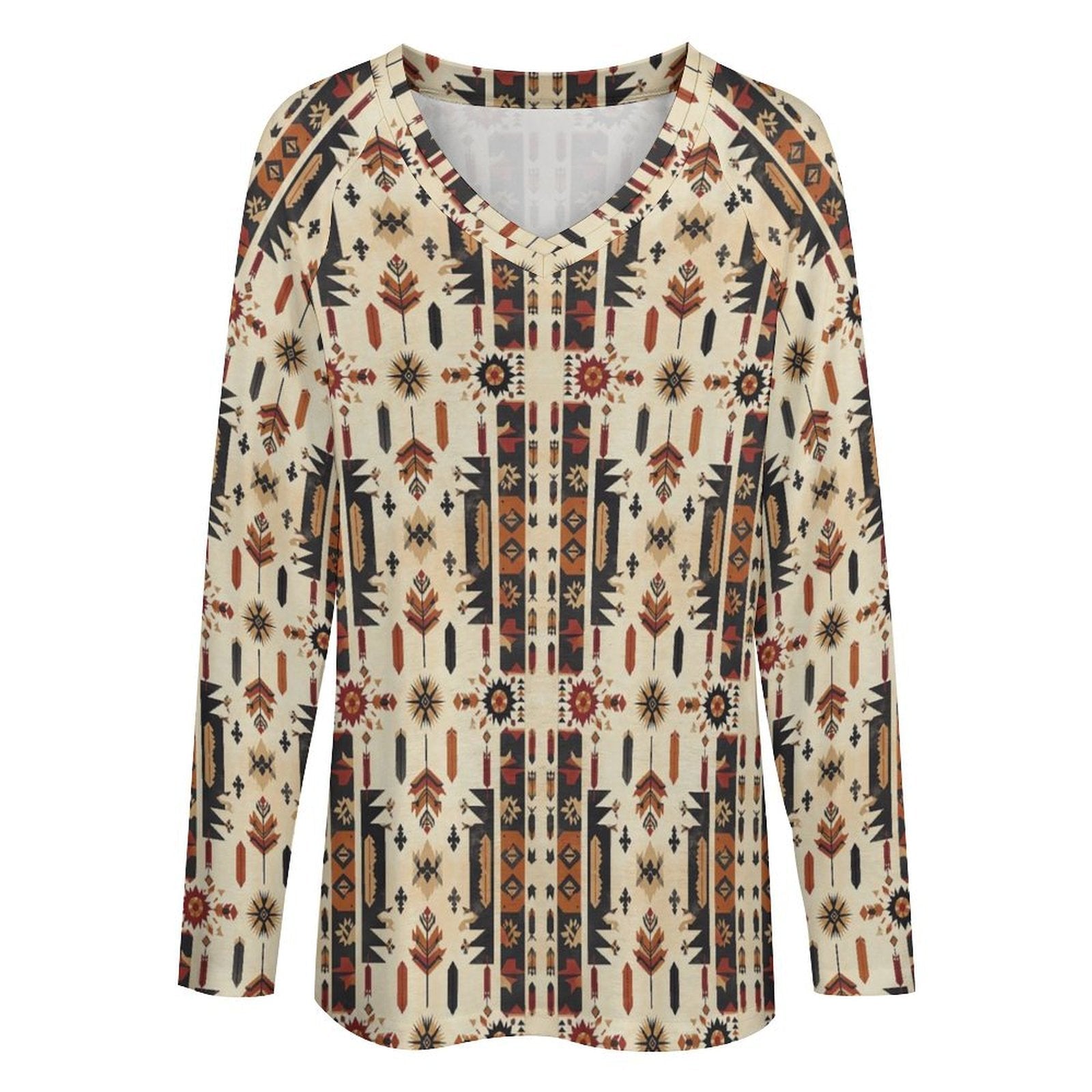 Baha Ranch Aztec Long Sleeve Tee by Baha Ranch Western Wear - product image 2
