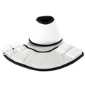 New Hilason Medium White Western Horse Tack No-Turn Bell Boot