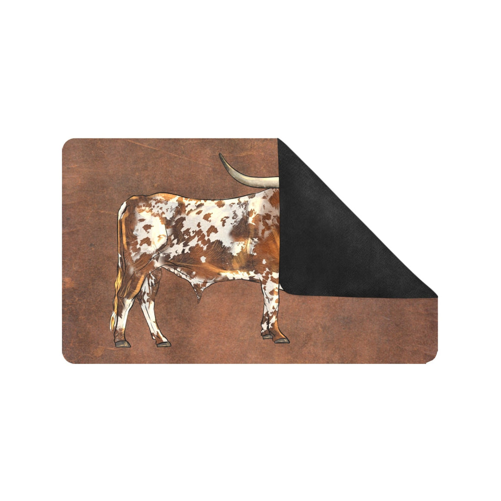 Longhorn Western Floor Mat 30" x 18" Made in America by Baha Ranch Western Wear - product image 3