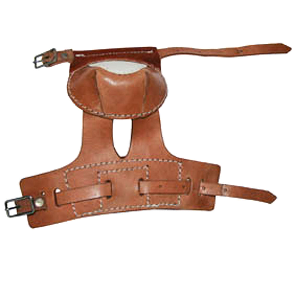 U-Hilason Western Horse Tack Leg Protection Leather Skid Boots