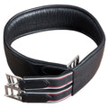 Hilason Padded Leather Horse English Saddle Girth Cinch Roller Buckles