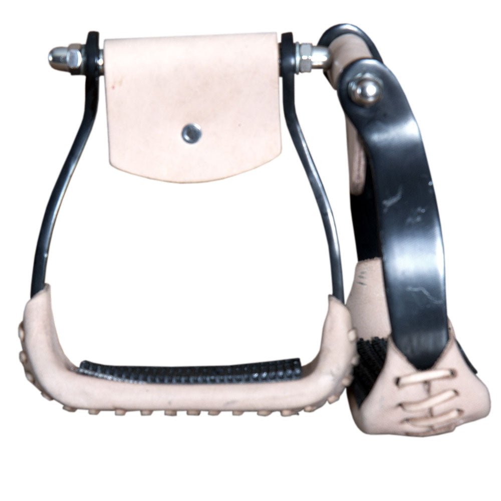 Hilason Western AnodizeÂ Aluminium Color Horse Barrel Racing Saddle Stirrups Pair