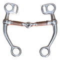 5" Hilason Western Horse Steel Mouth Bit W/ Copper Roller