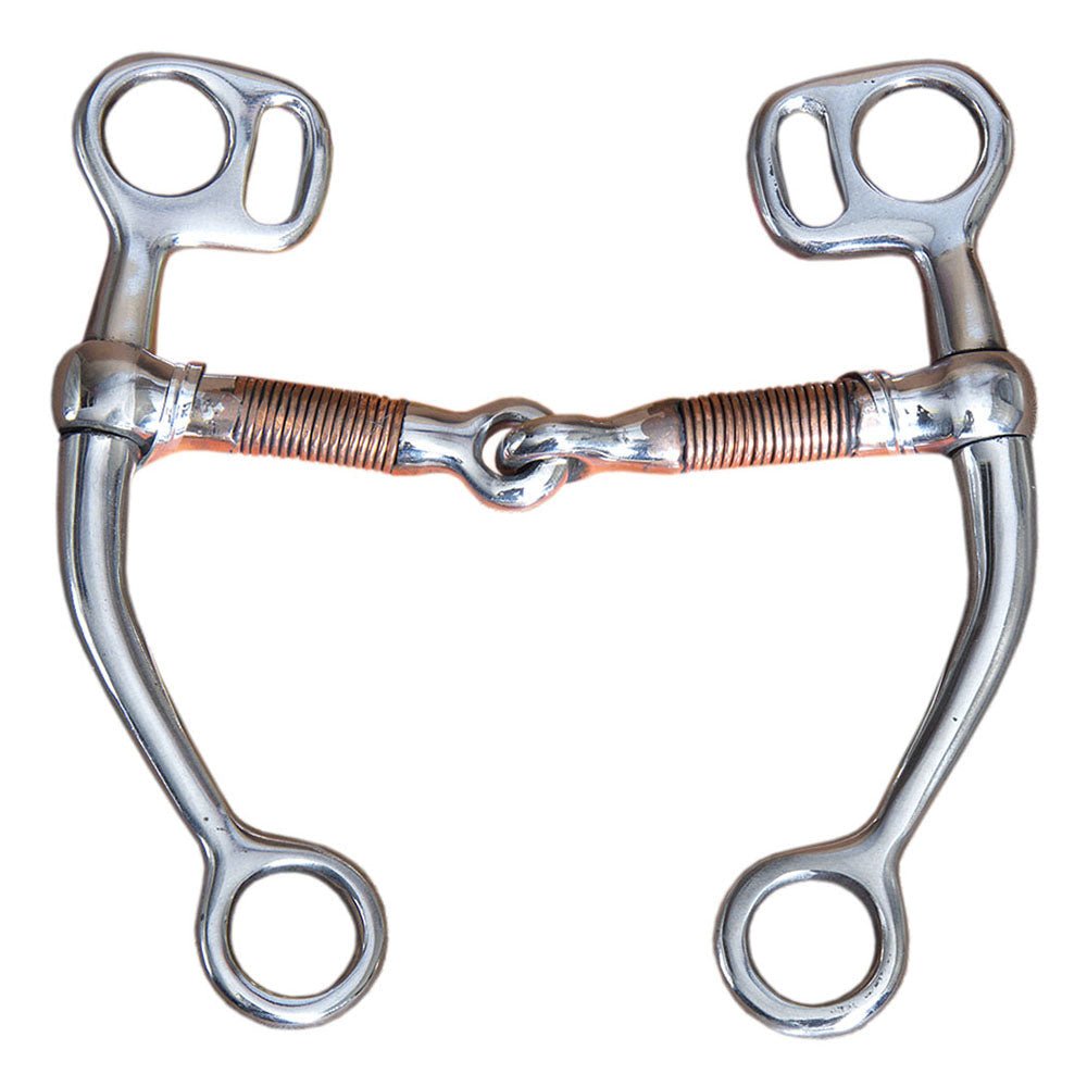 Five Inch Mouth Snaffle Bit With Stainless Steel Eggbutt