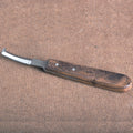 Hilason Western Horse Care Farrier Tool Hoof Knife Wooden Handle W/ Steel Blade