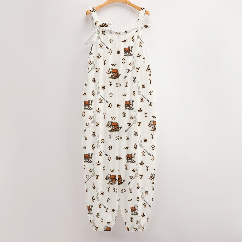 Baha Ranch Hereford Brands Overalls Jumpsuit by Baha Ranch Western Wear - product image 4