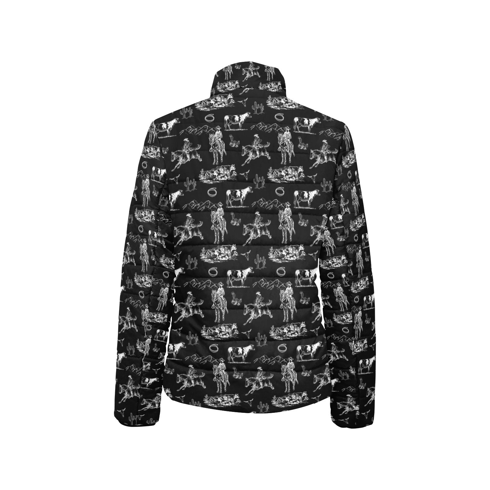 Ranch Life Women's Puffy Bomber Jacket by Baha Ranch Western Wear - product image 4