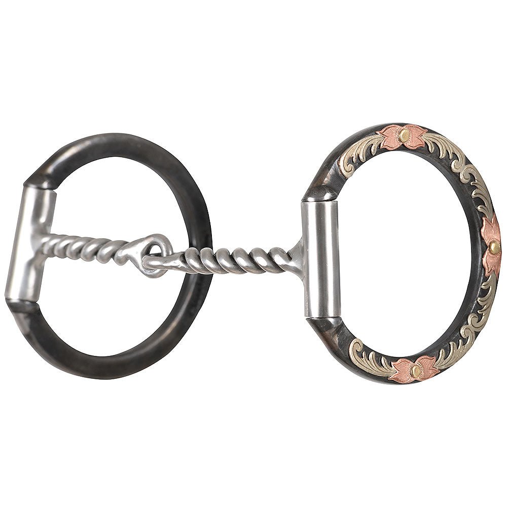 Classic Equine Tool Box H. Bit Single Joint Twisted Wire Snaffle D