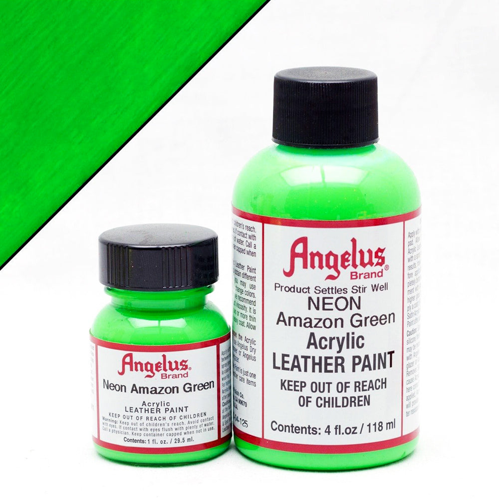 Angelus Acrylic Leather Paint For Boot Bags  1 Oz All Colors