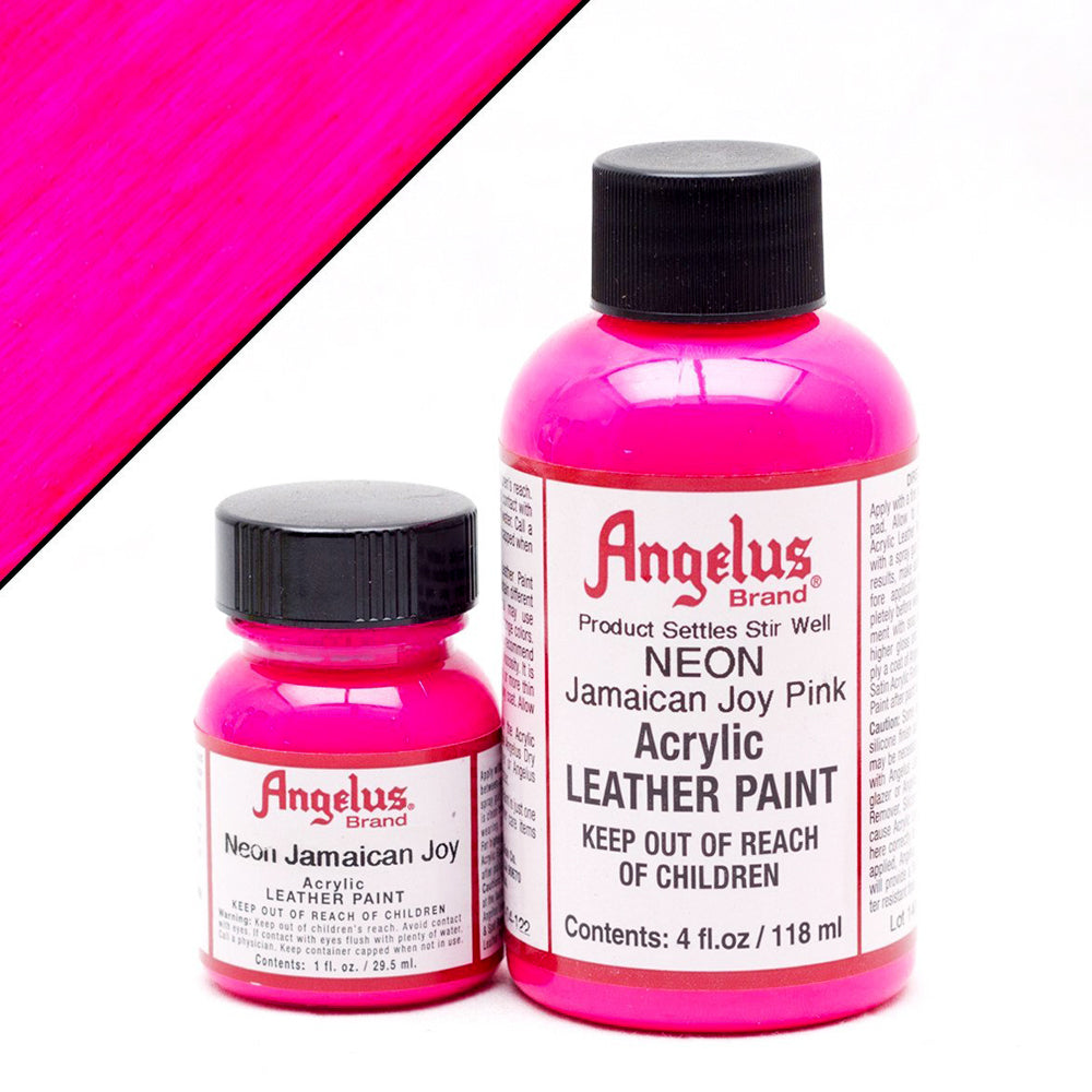 Angelus Acrylic Leather Paint For Boot Bags  1 Oz All Colors