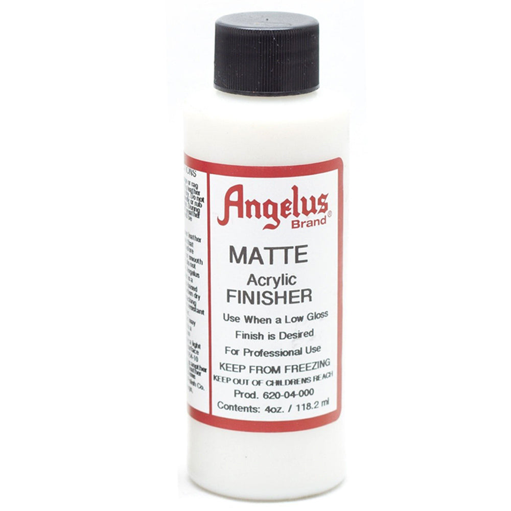 Angelus Leather Articles Shiny Glossy Acrylic Finisher 5 Types 4Oz