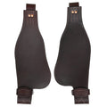 Hilason Leather Youth Saddle Replacement Fender Pair With Hobble Strap
