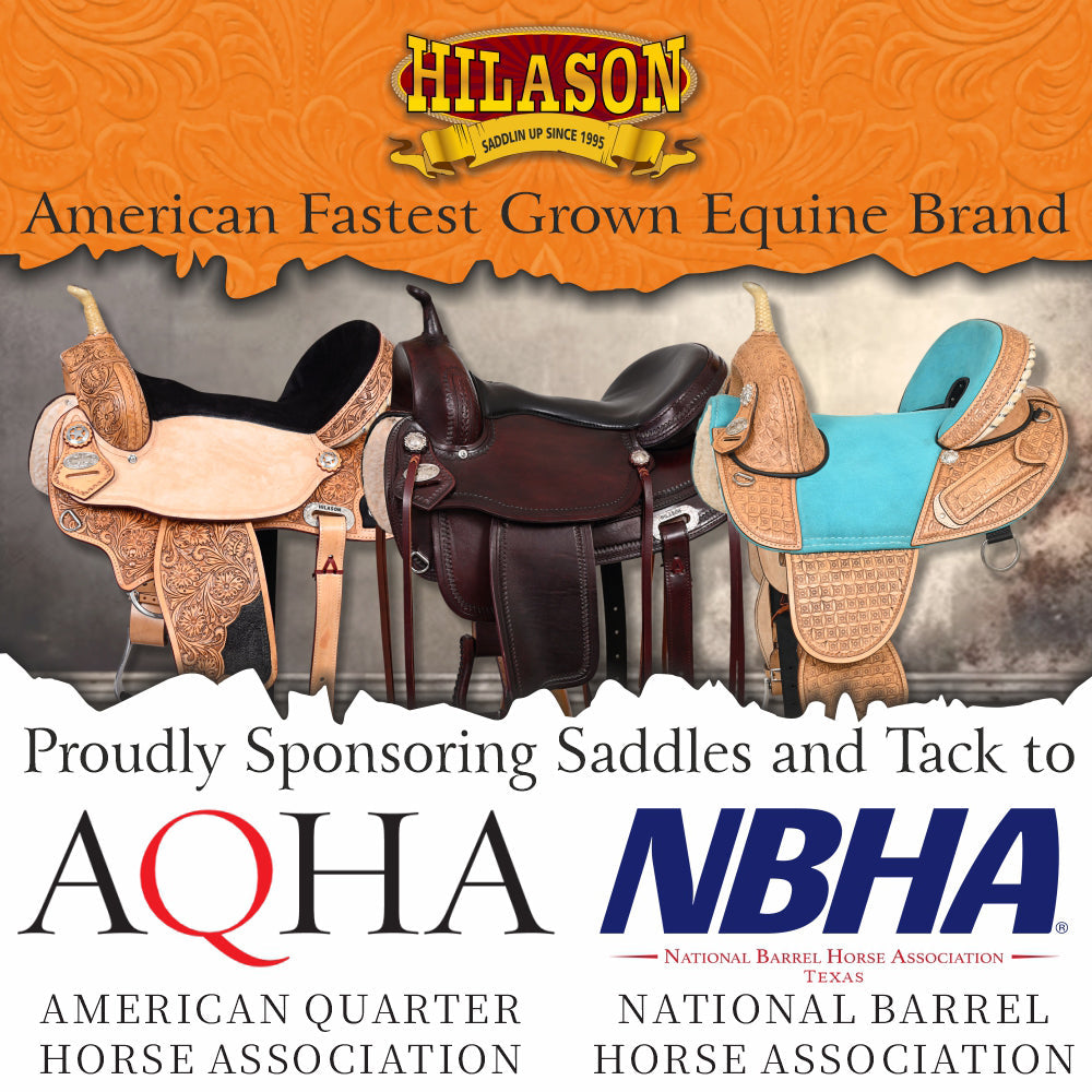 Western Horse Saddle American Leather Flex Trail Barrel Tack Hilason