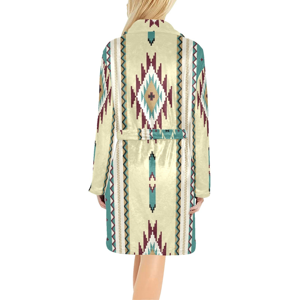 Baha Ranch Taos Aztec Women's Bath Robe by Baha Ranch Western Wear - product image 7