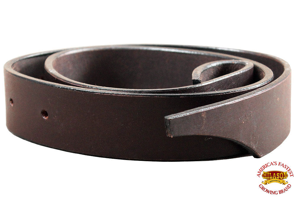 HILASON Western Horse Saddle Latigo Leather Cinch Strap Billet | Straps Off for Saddles