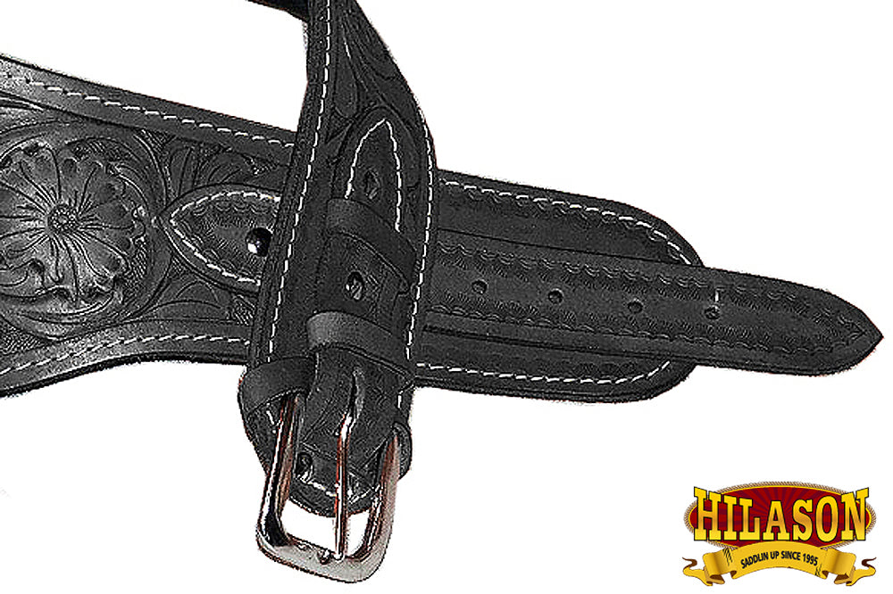 HILASON Western Right Hand Gun Holster Rig 22 Cal Leather Cowboy | Costume Belt