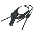 Hilason Western Leather Shoulder Rig Gun Holster 44/45 Caliber