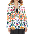 Colores de Mexico Sugar Skull Floral Blazer by Baha Ranch Western Wear - product image 3