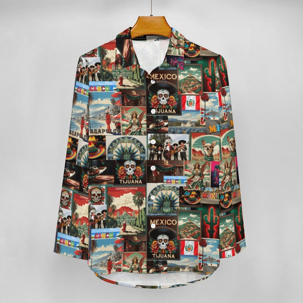 Baha Ranch Colores de Mexico Destination Mexico Button Up Shirt by Baha Ranch Western Wear - product image 3