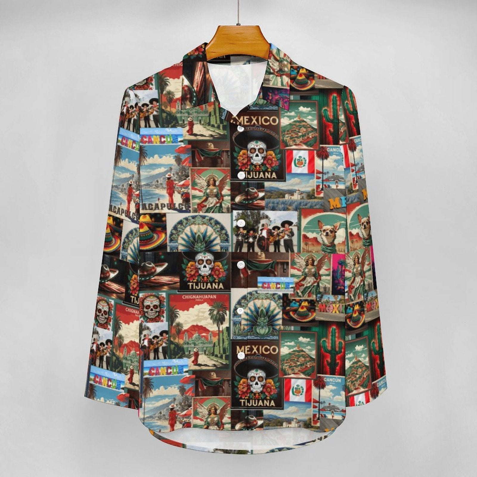Baha Ranch Colores de Mexico Destination Mexico Button Up Shirt by Baha Ranch Western Wear - product image 3