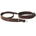 Medium Tory Leather English Bridle Leather Jod Garters Buckle Black