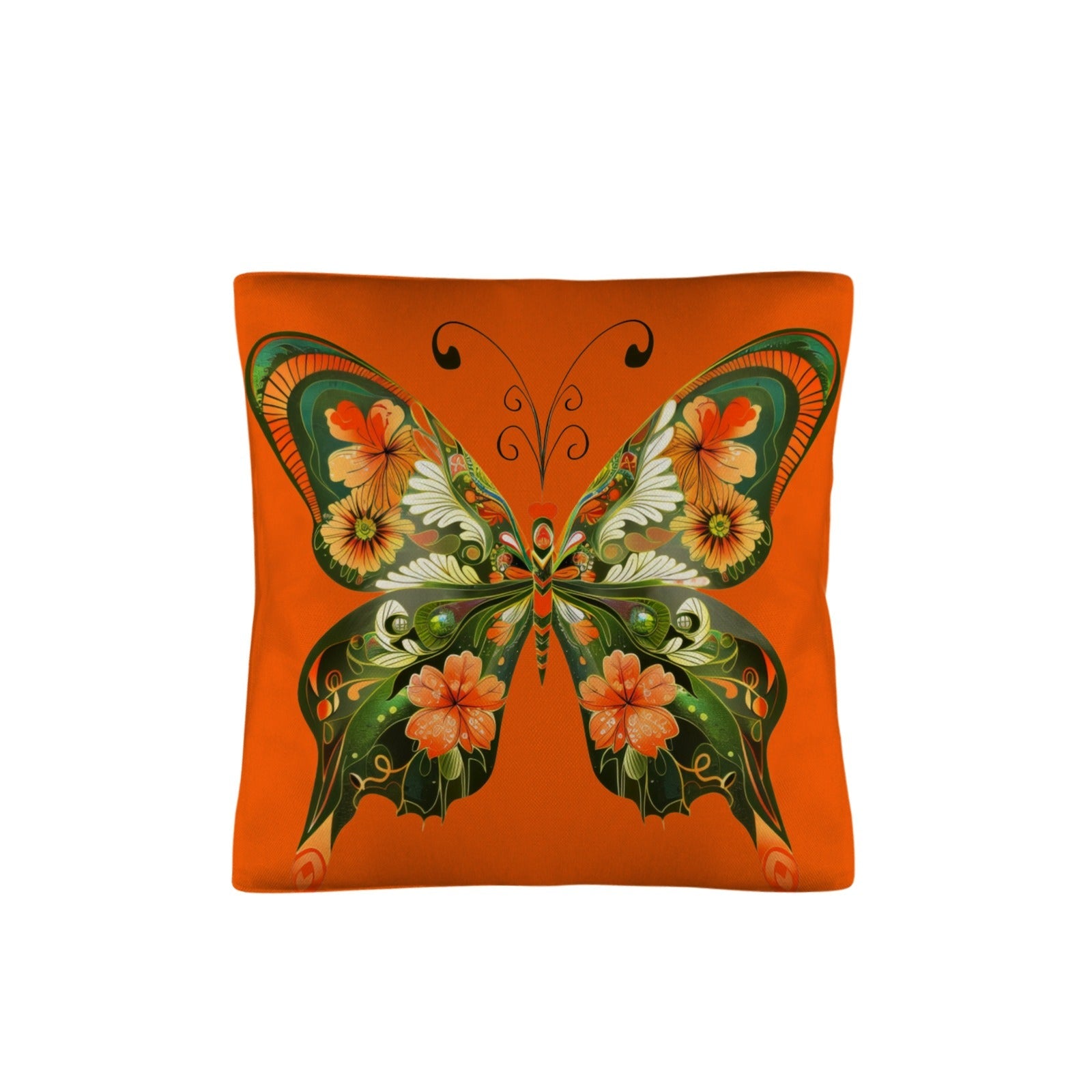 Baha Ranch Retro Floral Butterfly Pillow Case Made in America by Baha Ranch Western Wear - product image 3