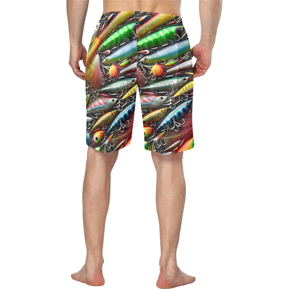 Baha Ranch Men's Fishing Lures Beach Swim Shorts by Baha Ranch Western Wear - product image 3