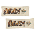 Baha Ranch Western Howdy Highland Cow Body Pillow Cover Made in America by Baha Ranch Western Wear - product image 3