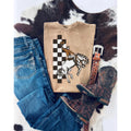 Buckin Checker Kids | Tee