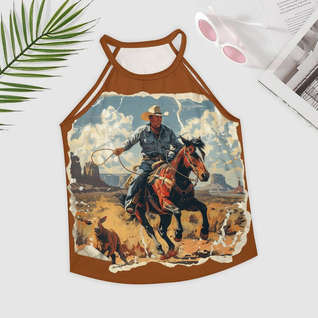 Baha Ranch Ranching Western Tank Top by Baha Ranch Western Wear - product image 2