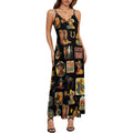 Baha Ranch Vintage Cowboy Collage Western Sun Dress by Baha Ranch Western Wear - product image 2